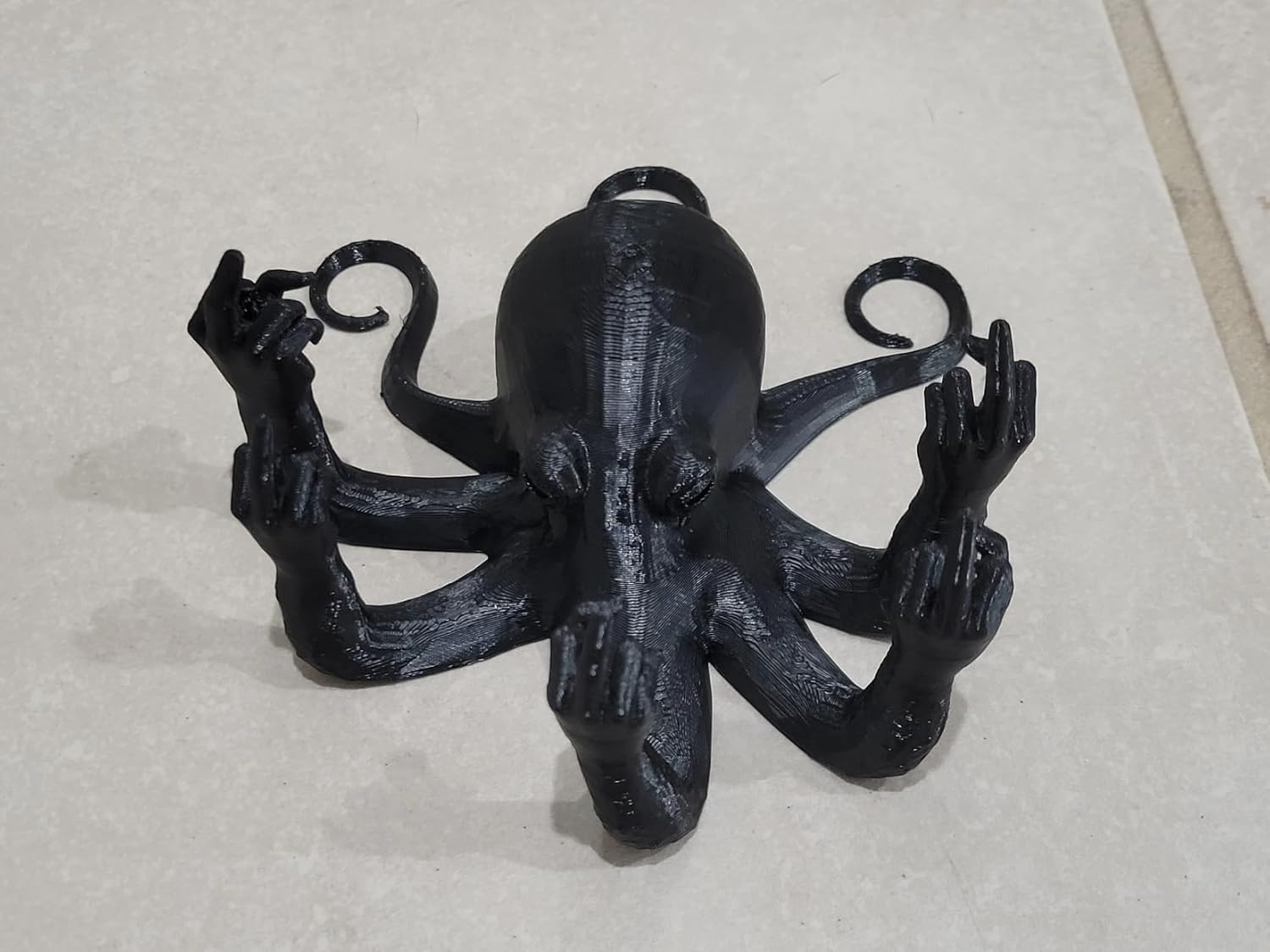 Fucktopus | Middle Finger Octopus | Rude Octopus | Prank Gifts | Desk Companion | Gift for adults (Random, Extra Large)