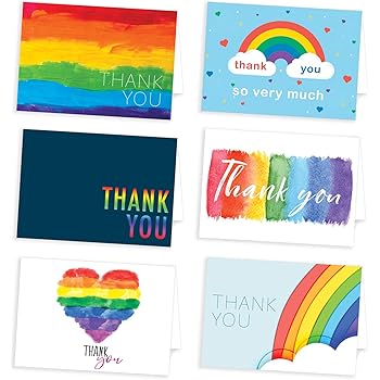 thank you cards multipack amazon