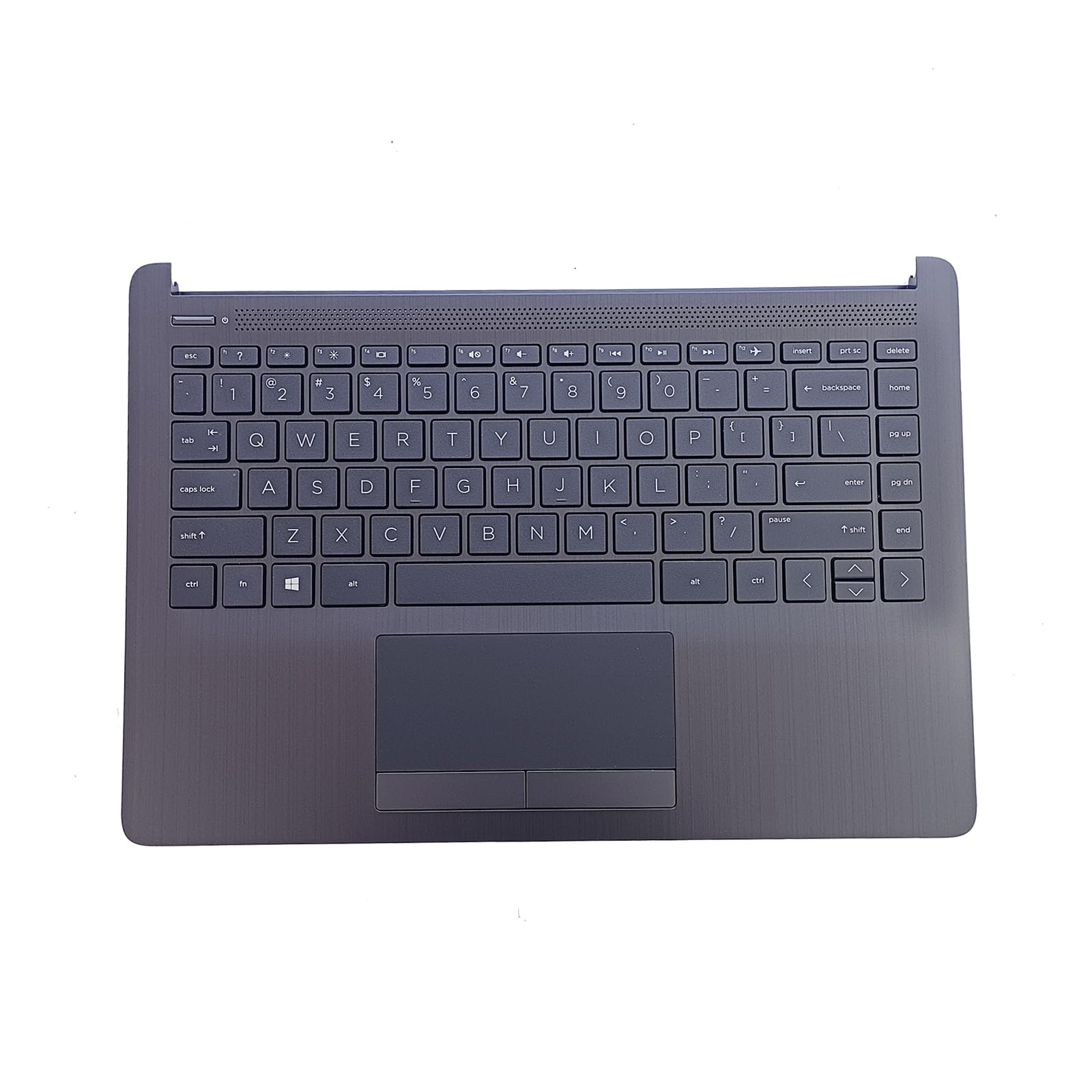 Replacement for HP Pavilion 14-CF 14-DF 14-DK Upper Palmrest Non-Backlit Keyboard Touchpad L24818-001
