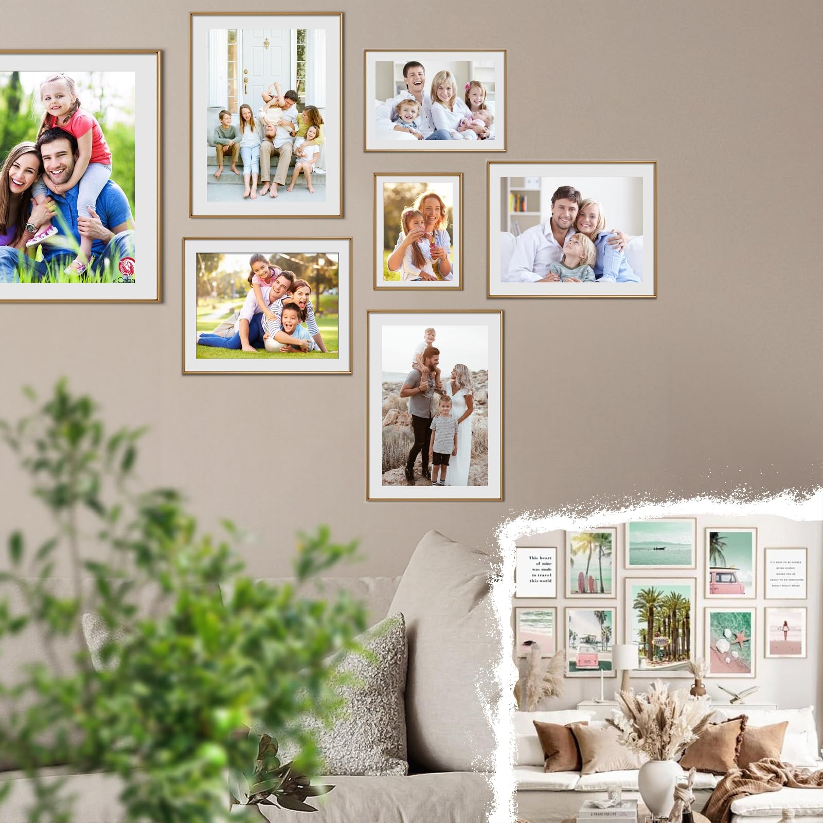 10 Pezzi Passepartout 30x40 cm Passepartout per Cornici Diametro Interno 19x29 cm Spessore di 1,5 mm Bianco per Cornici Foto Quadri Stampe d'Arte