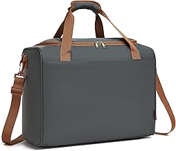 Kono Lightweight Travel Bag, Travel Backpack Cabin Airplane 40x20x25, Small Travel Bag, Grey / Brown