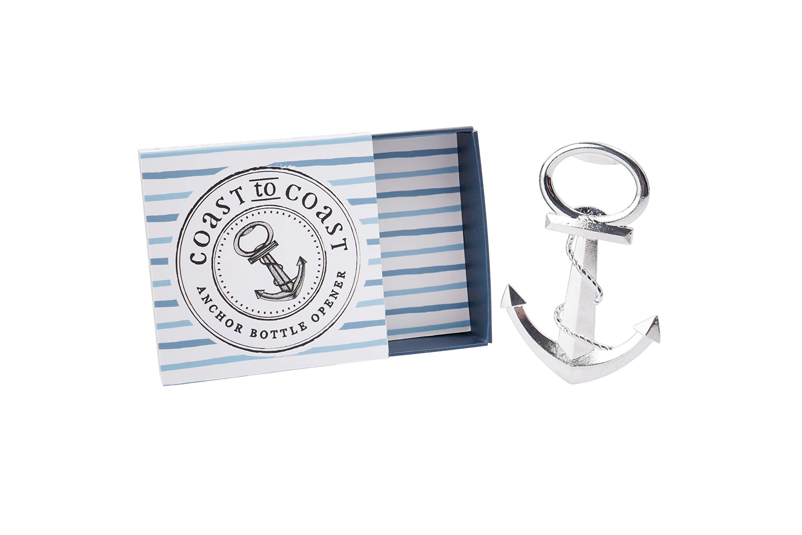 CGB Giftware | Bottle Opener | Anchor Shape Nautical Bar Tool | Coast to Coast Collection | Anchor | Bottle Opener | Men | Gift Box | Novelty | Bar Tool | Gift Boxed | GB04181
