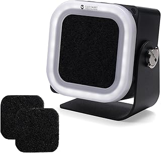 SainSmart Mini extractor de humos de soldadura, CSE01 absorbente de humo con control de 3 velocidades 10000 RPM y filtro de carbón activado, recargable tipo C, purificador de humo portátil de