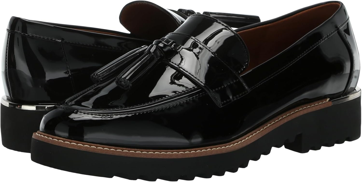 Franco Sarto Carolynn Black Patent 7.5 W - Image 7