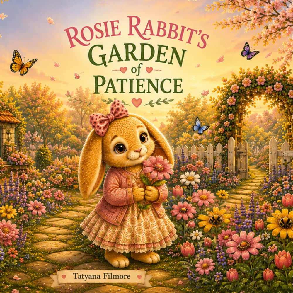 Rosie Rabbit's Garden of Patience Book 1: A Sweet Children's Picture Book About Patience, Perseverance, and Believing in Yourself (Rosie Rabbit's Adventures!)