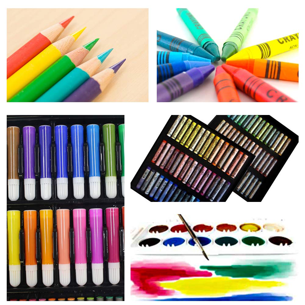 Crayons Branche Naturelle Gatuida - Lot De 6 Crayons à Base D’huile Pour Dessin Artistique - Écologique Et Sûr Pour Enfants