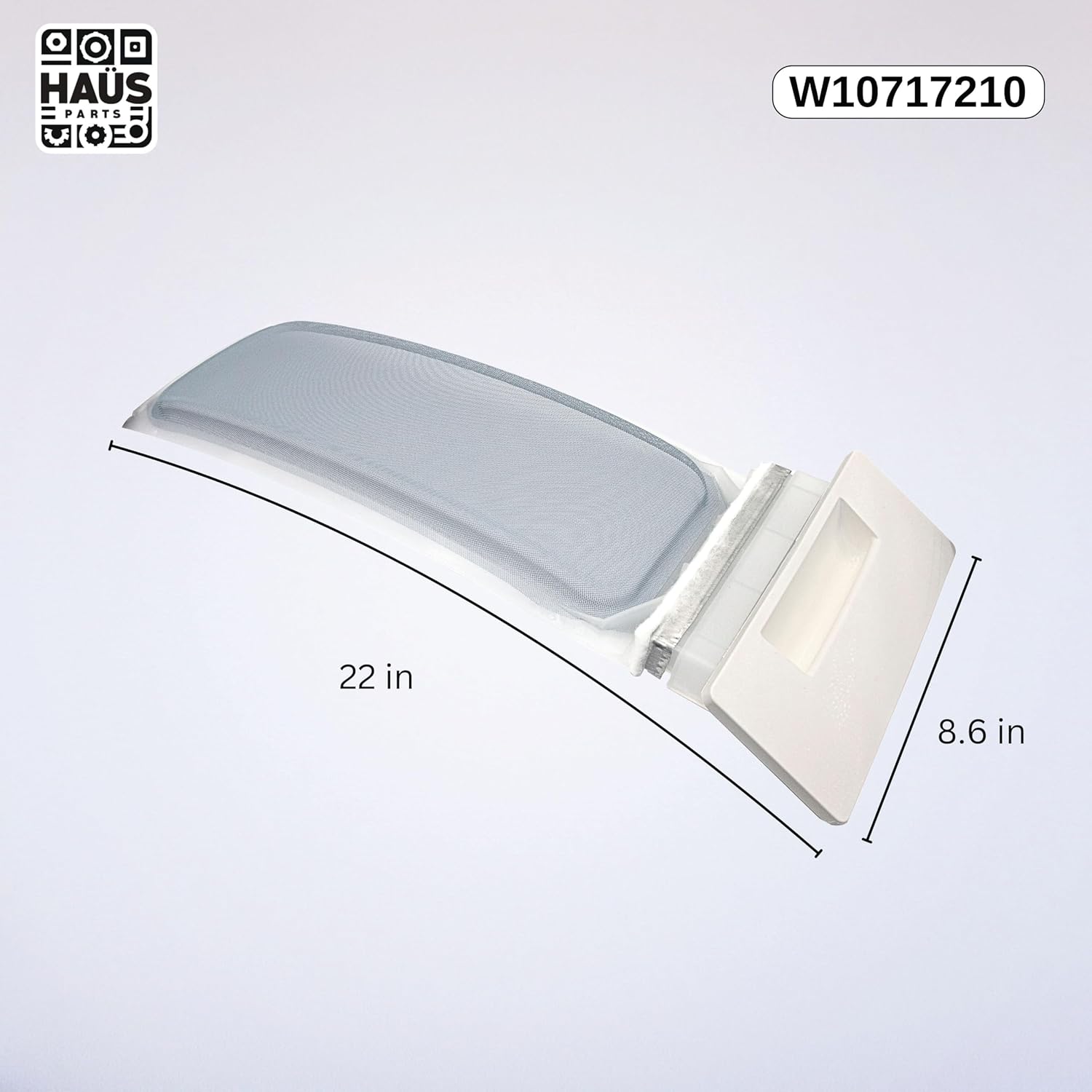 W10717210 Dryer Lint Screen Replacement – Durable and Reliable Lint Filter for Whirlpool, Maytag, Kenmore Dryers – Replaces 8557882, WPW10717210, AP6023930