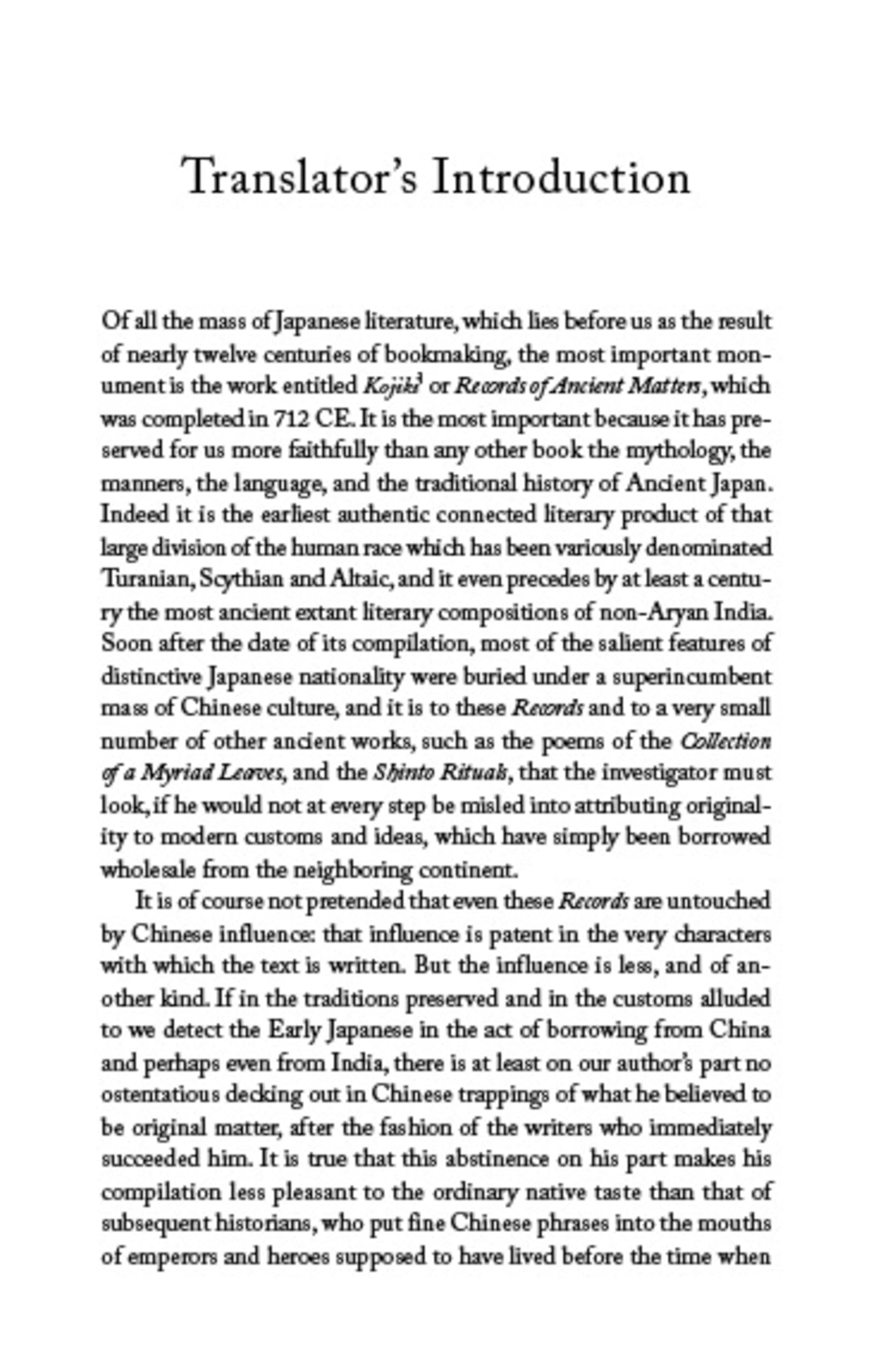 Kojiki: Fully Revised Edition: Records of Ancient Matters (Revised and with a New Foreword) (Tuttle Classics)