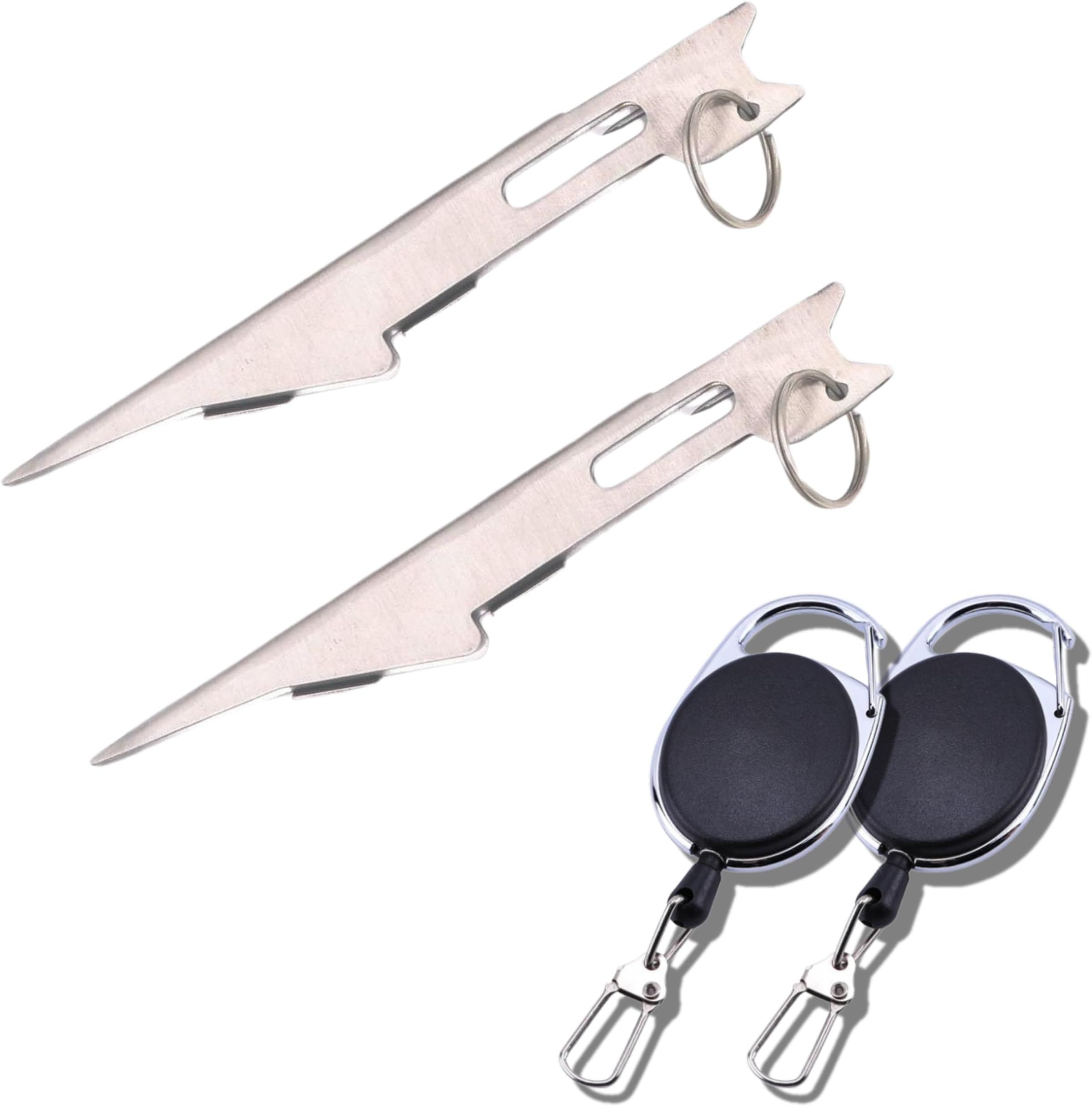 Fishing Knot Tying Tool, Fly Tools, Nail, Fish Hook, tie Knots, line tieing for Ties asseccories Quick Fast The knottie, Blood Hooks, Multi-Function quicktie Ease Combo