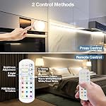 Cadrim A19 Rechargeable LED Light Bulbs with Remote, E26/E27 Led Bulb Dimmable Timer 12 +3 Color Temperature, 2000mAh Battery Powered Lights Bulb 3000K,4500K,6000K for Bedroom Camping, 2 Pack