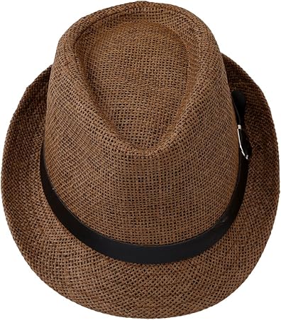 Meolin Summer Hat Trilby Hat Fedora Hat 