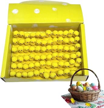 Easter Chick Plush Mini Soft Fuzzy Spring Figures