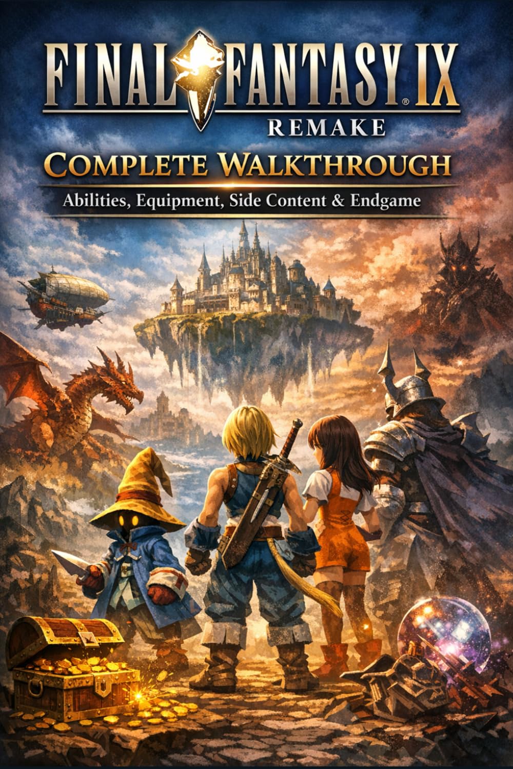 Final Fantasy IX Remake Complete Walkthrough: Abilities, Equipment, Side Content & Endgame      Paperback – March 5, 2026