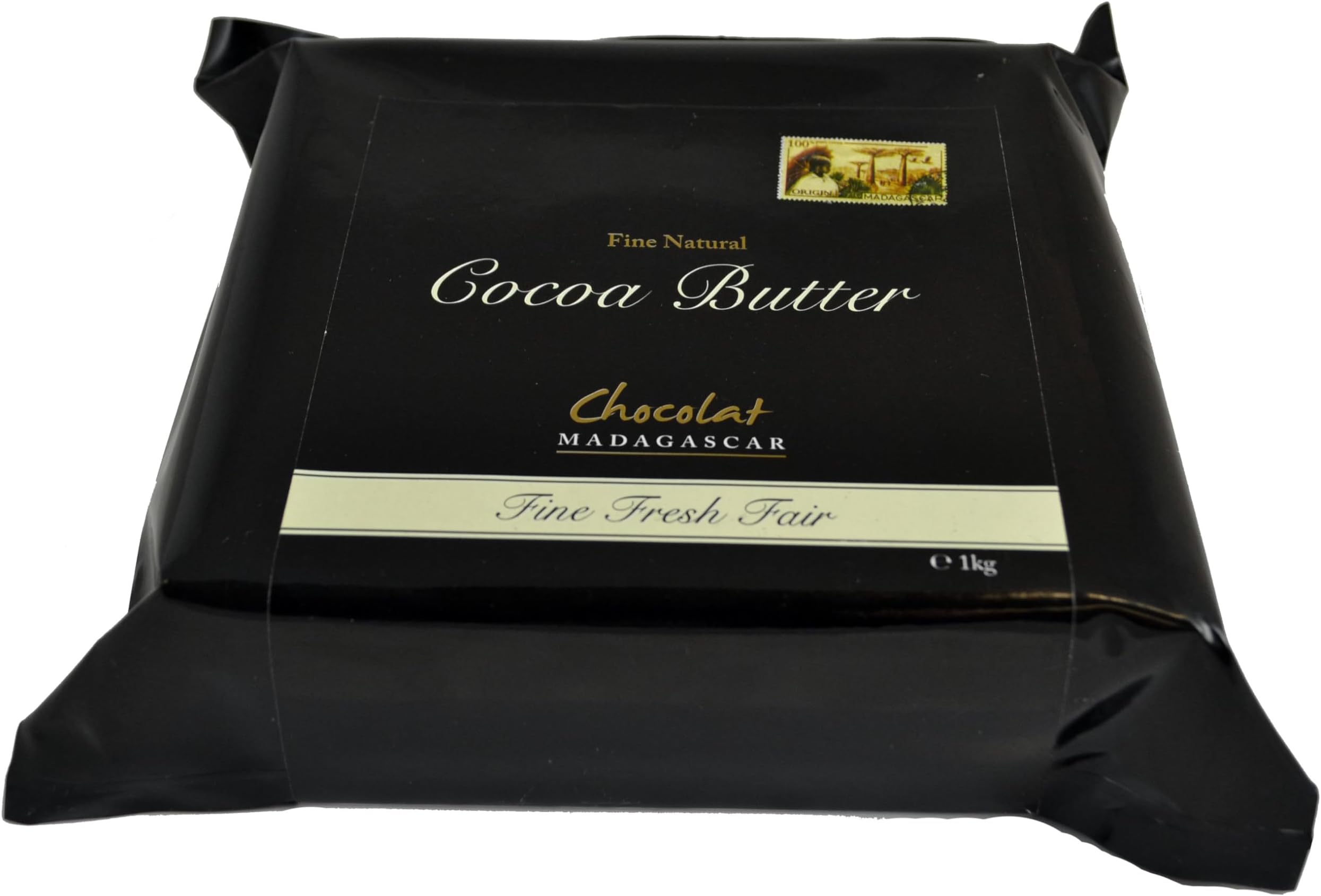 Chocolat Madagascar Fine Undeodorised Cocoa Butter 1kg