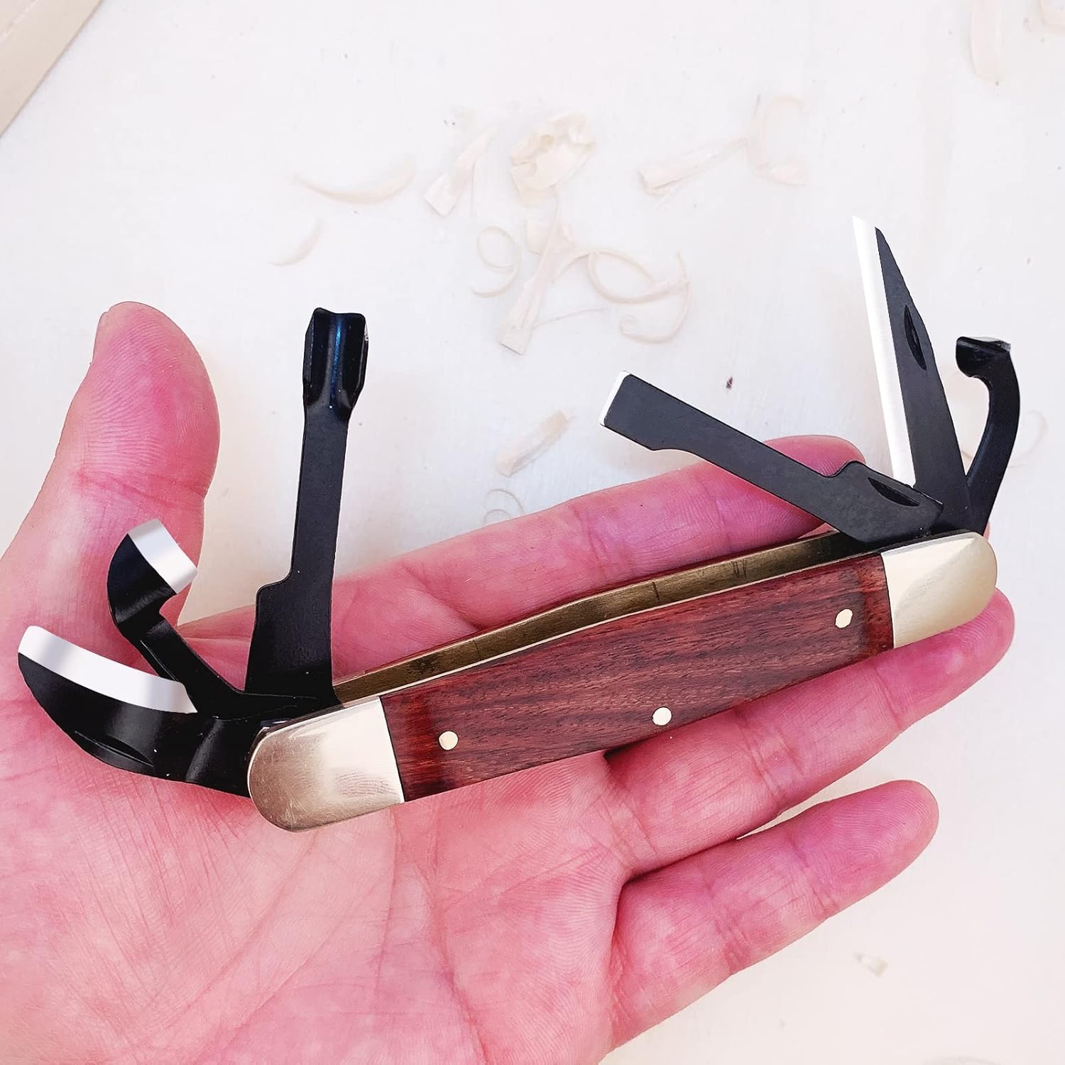 Splinter Carvin' Folding Knife - Wood Carving & EDC -4 Splinter Carvin' Folding Knife - Wood Carving & EDC -4