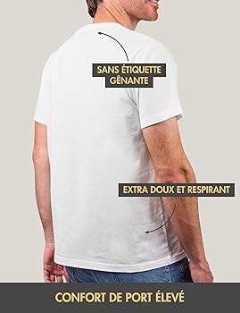 Lot De 4 Débardeurs Homme Coton Bio Athena - Blanc - Homme - 53.80