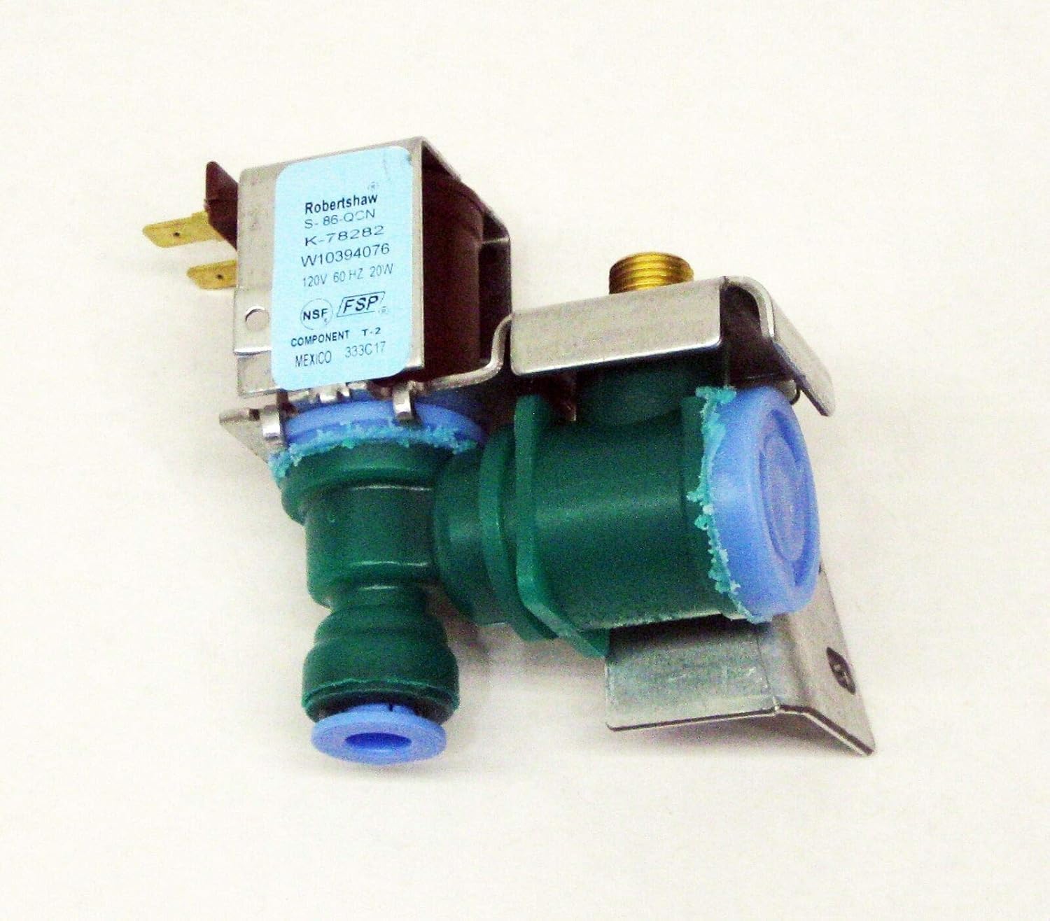 W10394076(WPW10394076, K-78282) for Whirlpool Refrigerator Water Valve