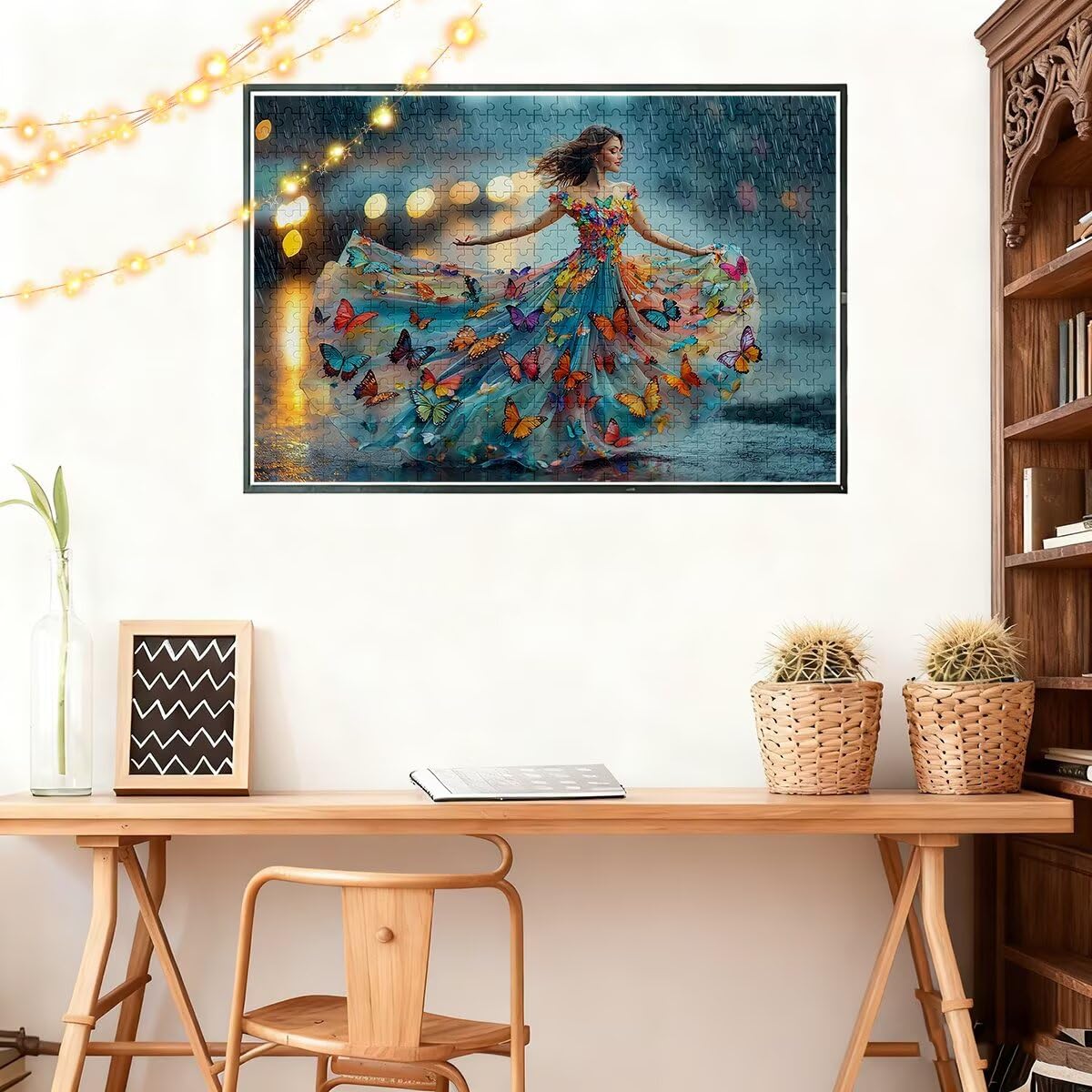 Puzzle 5000 sztuk dla dorosłych motyl puzzle dla dorosłych balet puzzle zabawki edukacyjne oryginalne prezenty dla kobiet, puzzle kreatywna rozrywka, dekoracja domu 156x105cm K-78