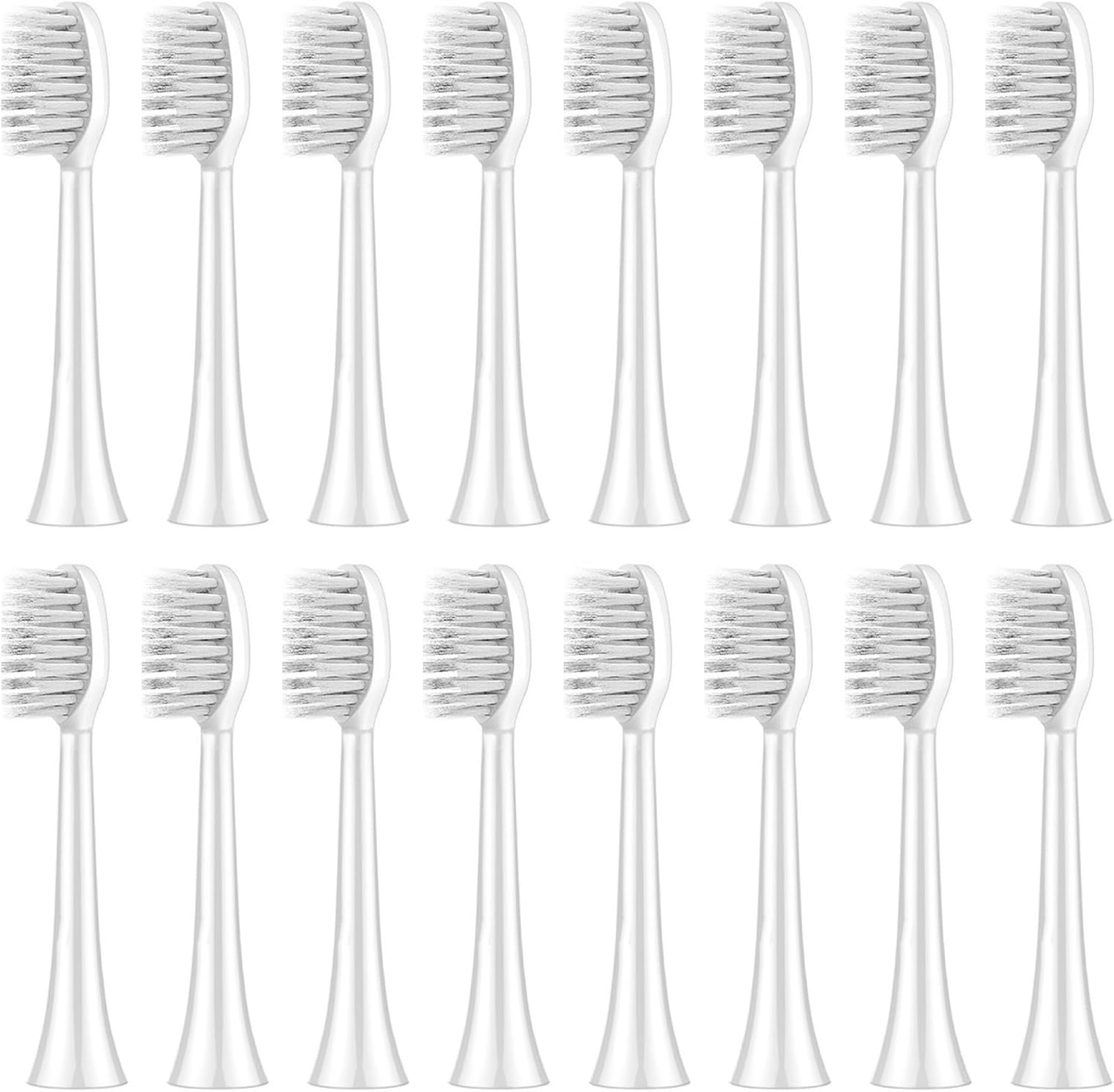 Compatible for Colgate Glint 1 Electric Toothbrush Replacement Toothbrush Heads Accessories Adult Nozzle,4/8/16PCS(16pcs Soft Care)