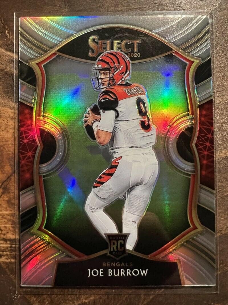 2020 Panini Select Silver Prizm #46 Joe Burrow Concourse Cincinnati Bengals Football NM-MT