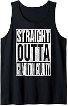 STRAIGHT OUTTA CHARITON COUNTY Cool Home Quote Tank Top