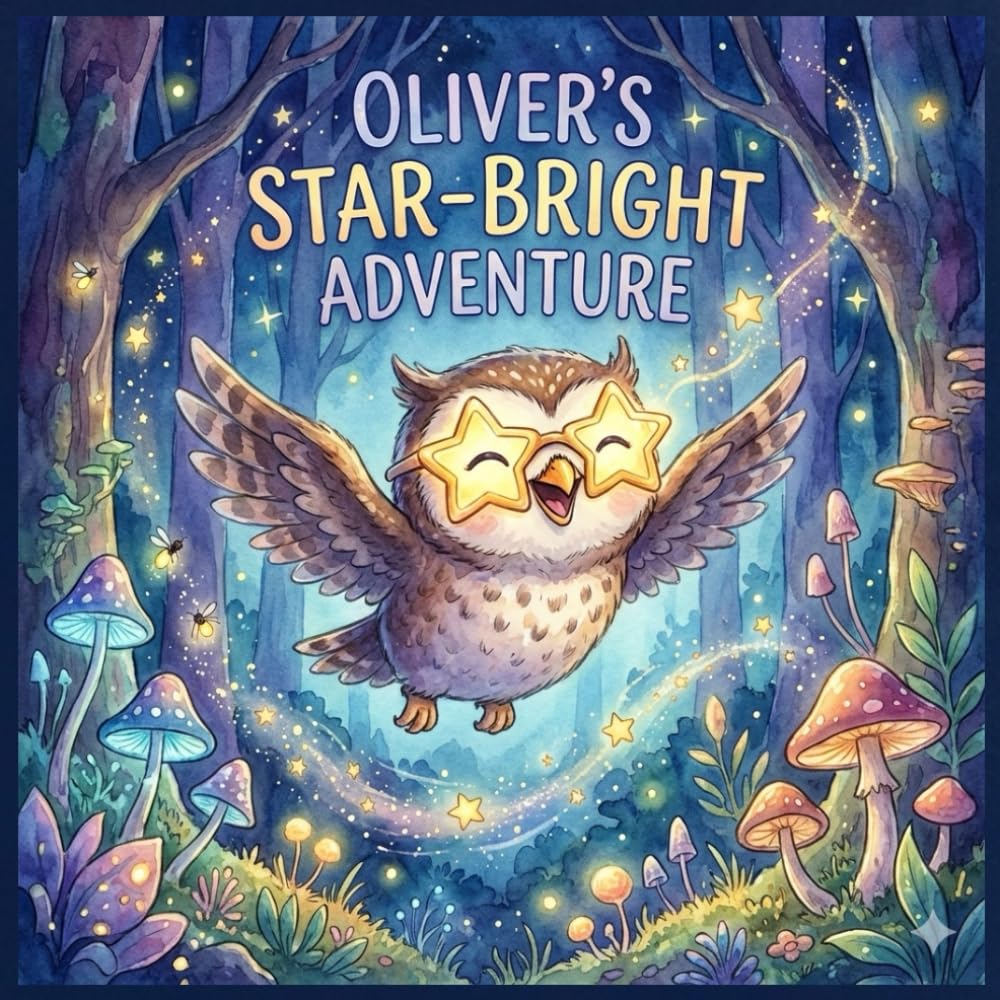 El Pequeño Búho que Tenía Miedo a la Noche: Cuento ilustrado para dormir y vencer los miedos (Niños 3-6 años)