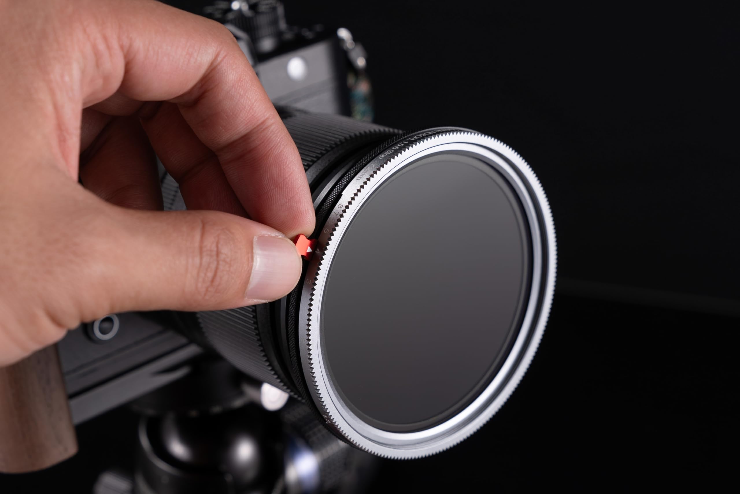 Amazon.com : Kase CPL/Vari ND Combo Screw-in Filter 1.5-8 Stop ND3