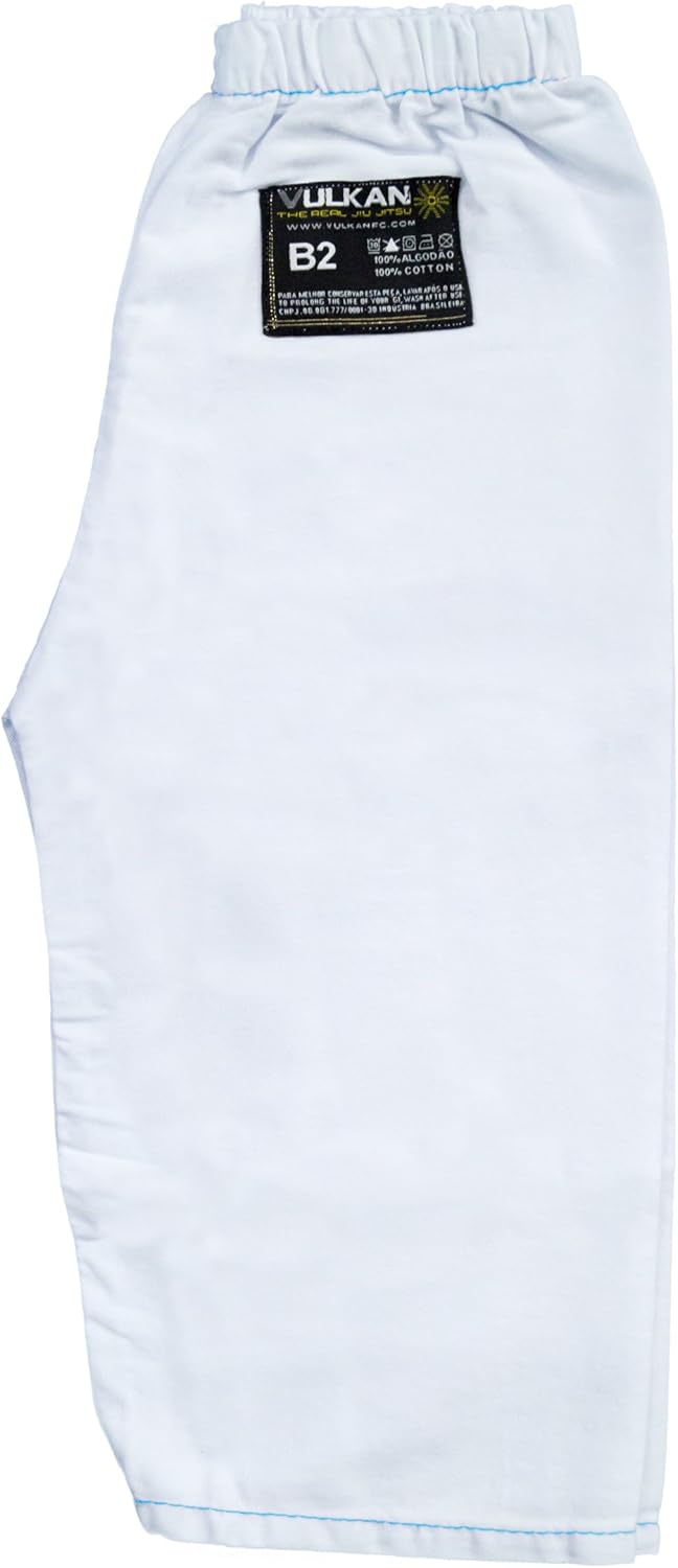Vulkan Fight Company Brazilian Jiu Jitsu, Limited Edition Baby Girl & Boy BJJ GI, White with Pink or Blue
