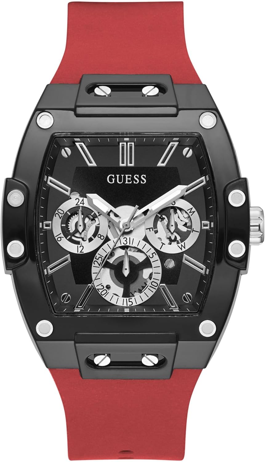 Guess Men’s GW0G Series| Analog Trend Watch| Polycarbonate