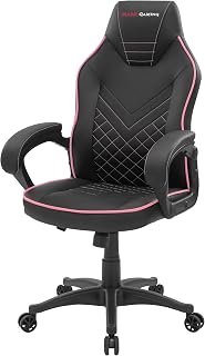 Mars Gaming MGCXONE, Silla Gaming Premium con Tapicería Air-Tech Pro, Reposabrazos Acolchados, Relleno Multicapa, Pistón Clase 4, Ruedas XL 65mm, Diseño Ergonómico, Rosa