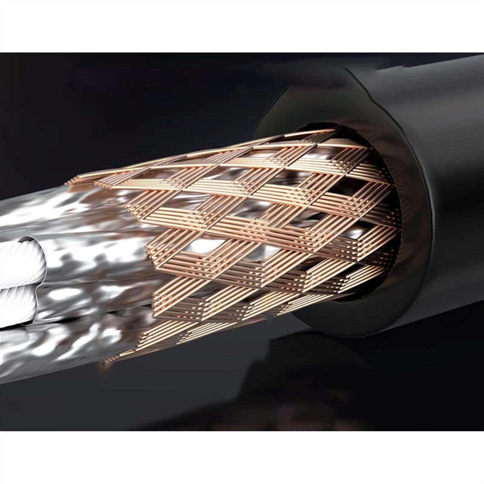 kabel audio instrumentu muzycznego 3,5 Mm Męski Kabel Kabel Nerwowy Z Miedzi Monokrystalicznej Komputer Telefon Komórkowy Mikser Wzmacniacz Gitara Elektryczna(2 meters)