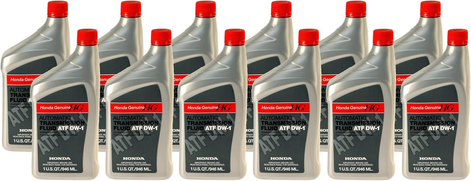 Genuine OEM Automatic Transmission Fluid ATF DW-1 12 Quarts (12x1 Qt) For Honda