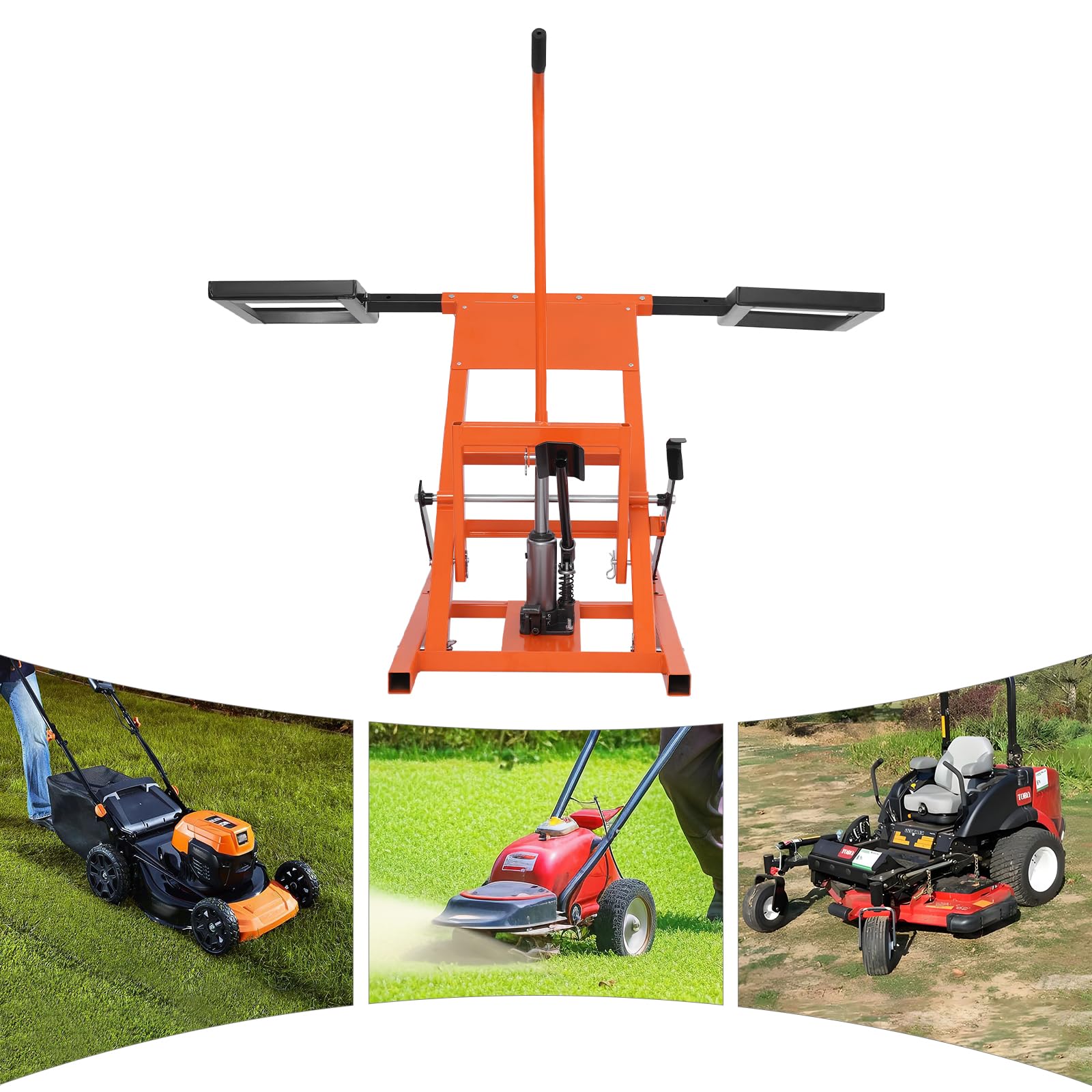 Podnośnik hydrauliczny do kosiarki, 226,8 kg, podnośnik
