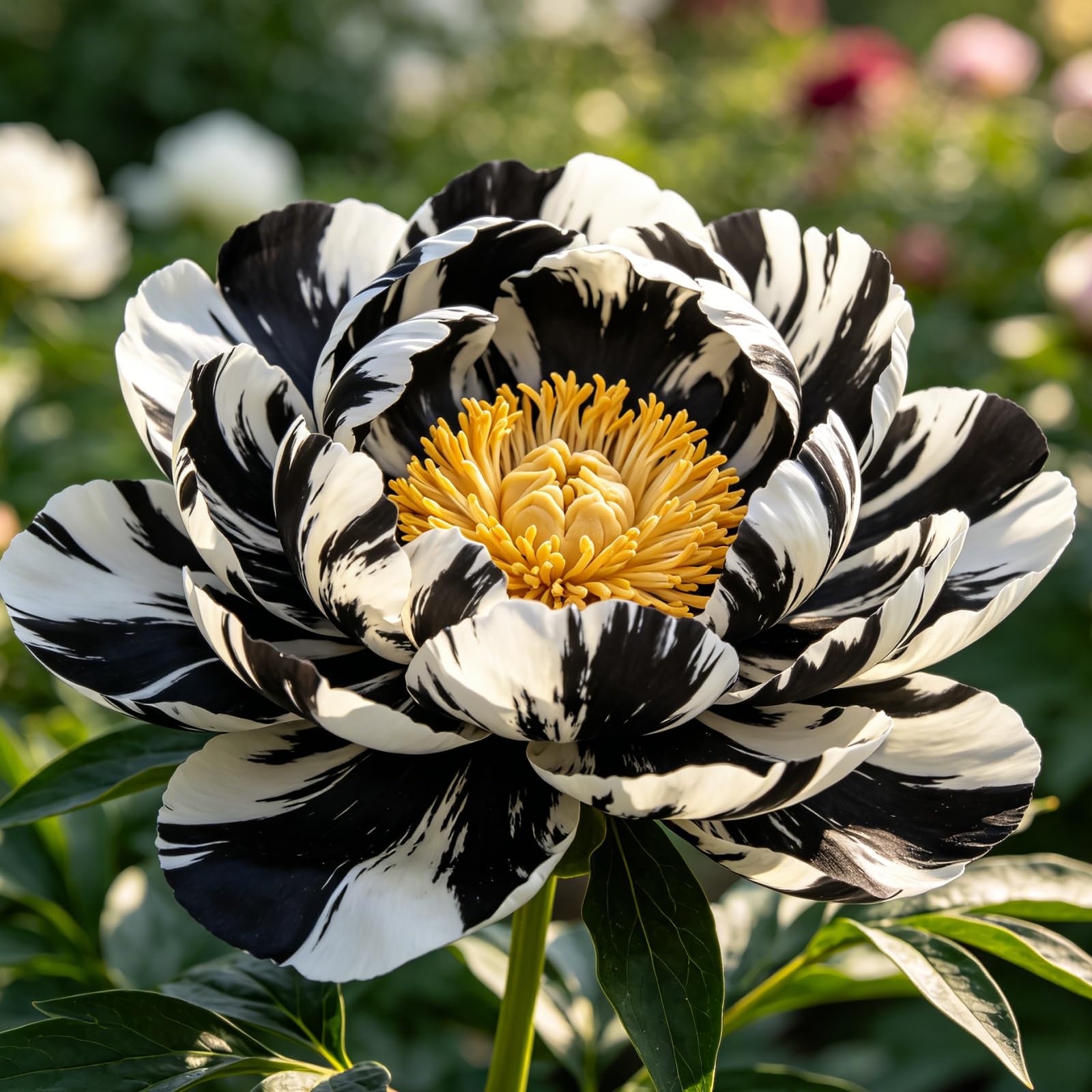 Bulbi di Peonia/Resistenti/Crescita sorprendente/Ideali per Balconi e Giardini-5Rizomi-C