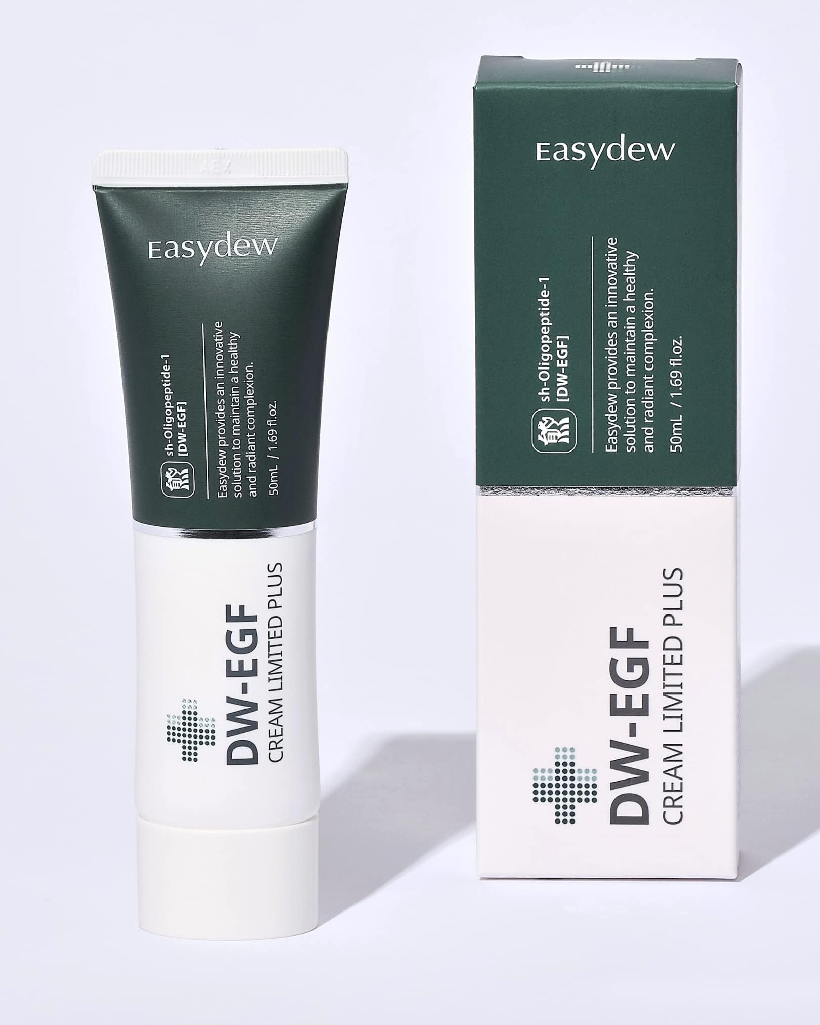 EASYDEWEGF Peptide Cream, Age-Defying, Blemish Relief, Hydrating Repair Cream, Moisturizer, For Sensitive Skin Post Laser, for Acne Skin (1.69 FL.Oz)