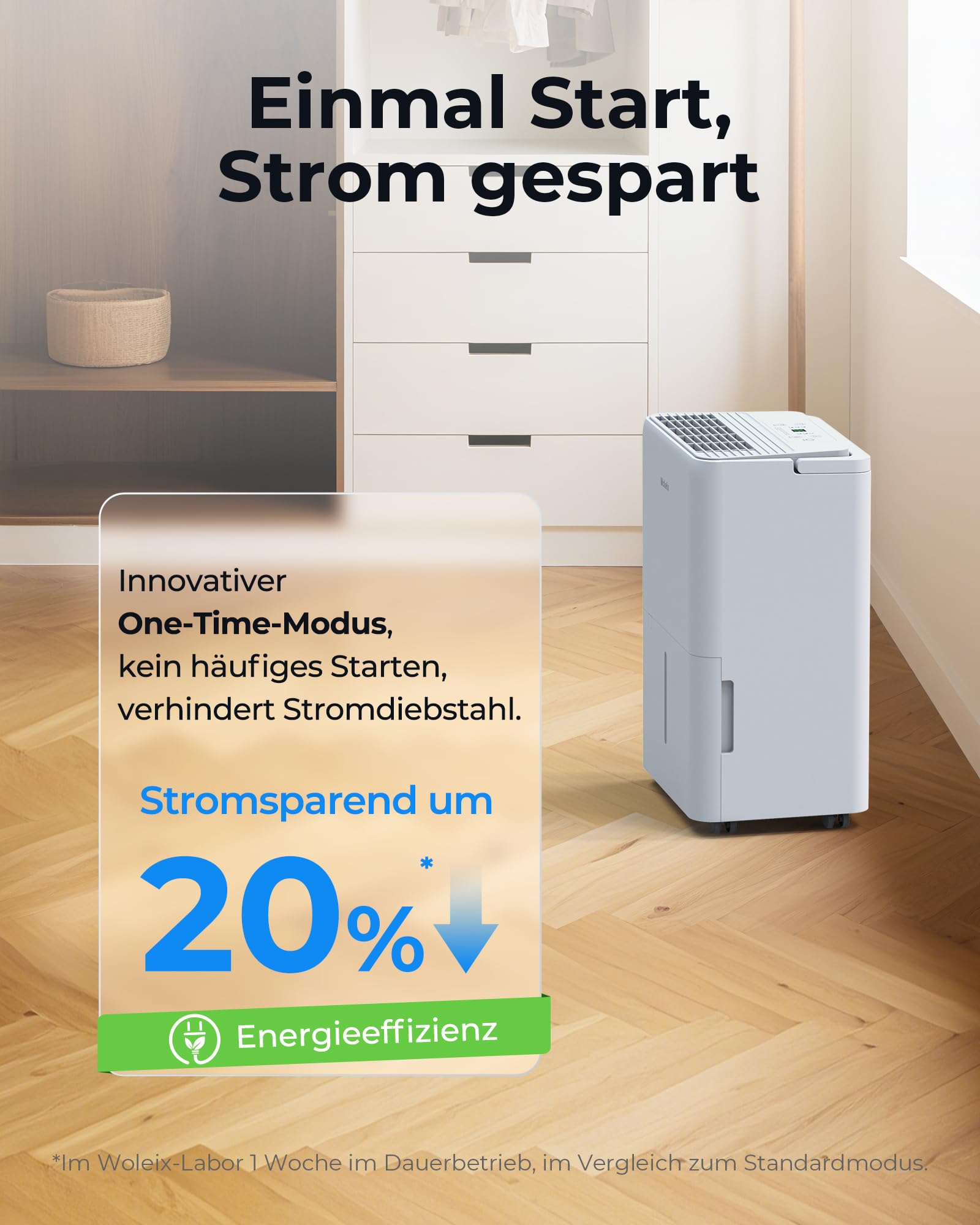 Woleix Luftentfeuchter elektrisch – Bild 4