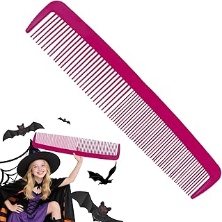 Party Carnival Giant Comb - Giant Wide Comb for Halloween & Carnival,Oversized Prank Hair Styling Tool(Rose)