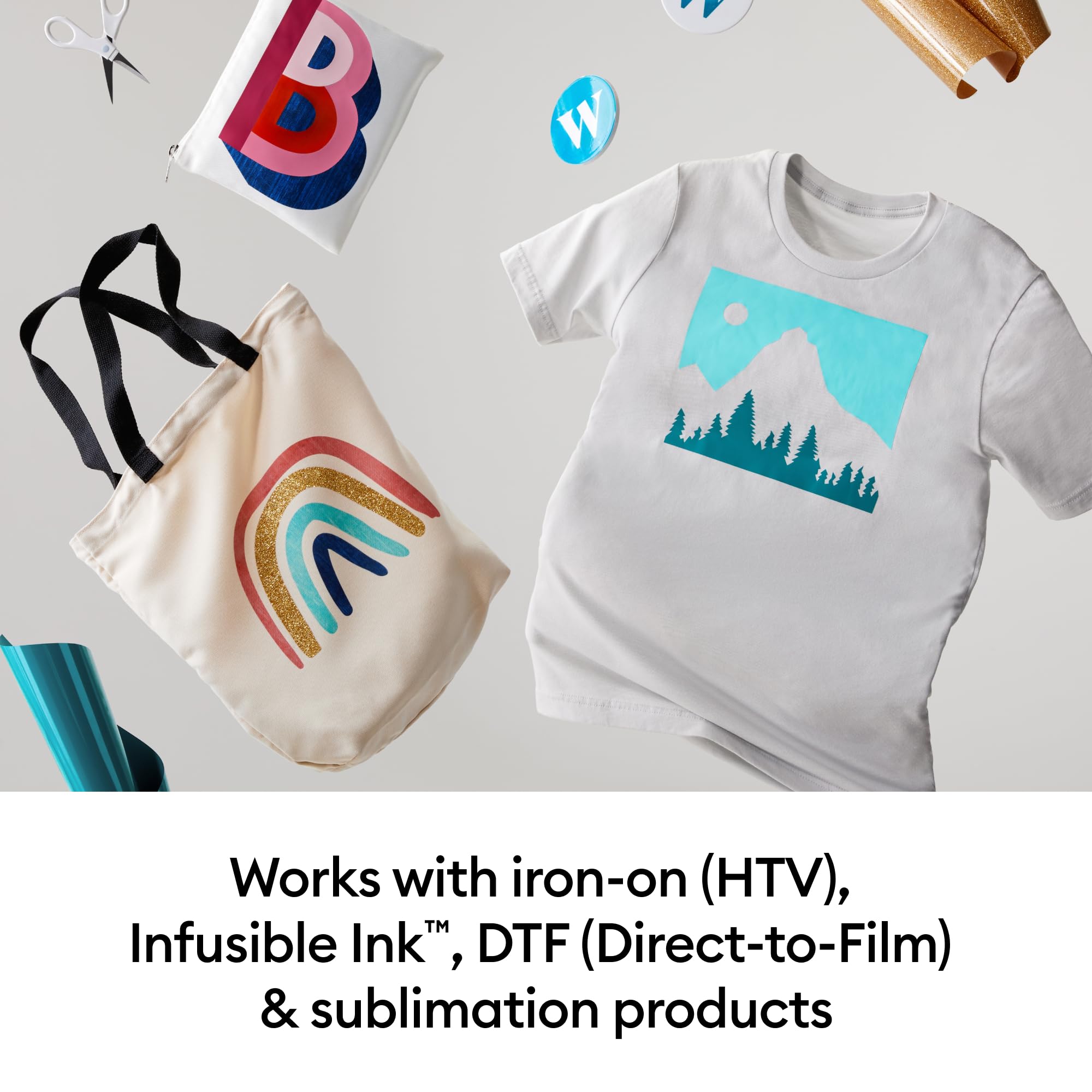 Cricut EasyPress SE (30,5 x 25,4 cm), Wärmepressmaschine für T-Shirts, Kissen, Tragetaschen & mehr, fortschrittliche keramikbeschichtete Heizplatte mit präziser Temperaturregelung - Himbeere
