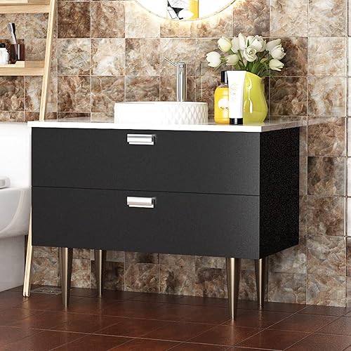 Vista 4 de AbaBoorty Papel de contacto negro de 400 x 15.8 pulgadas para gabinetes, rollo de papel de pared negro para dormitorio, autoadhesivo, extraíble