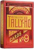 Tally-Ho Playing Cards 4種セット（赤、青、緑、ゴールド） Bicycle Playing Cards 6 Deck Collector's Bundle – Tally-Ho