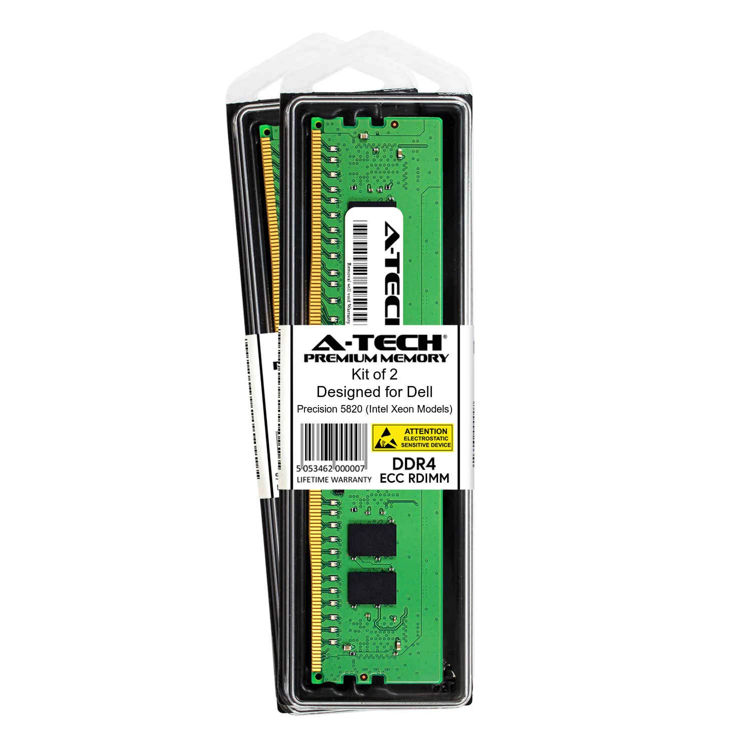 A-Tech 16GB Kit (2 x 8GB) for Dell Precision 5820 (Intel Xeon