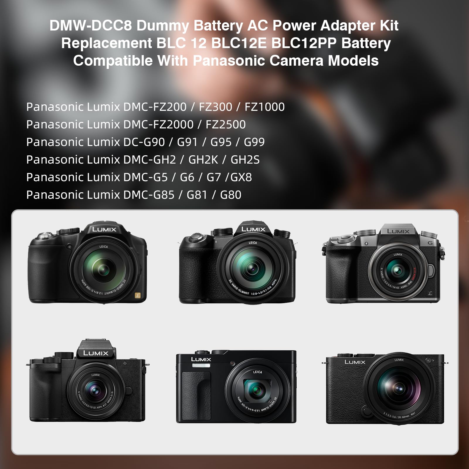 Amazon | F1TP DMW-DCC8 DCカプラー＋Type-Cケーブル（DMW-BLC12交換用 
