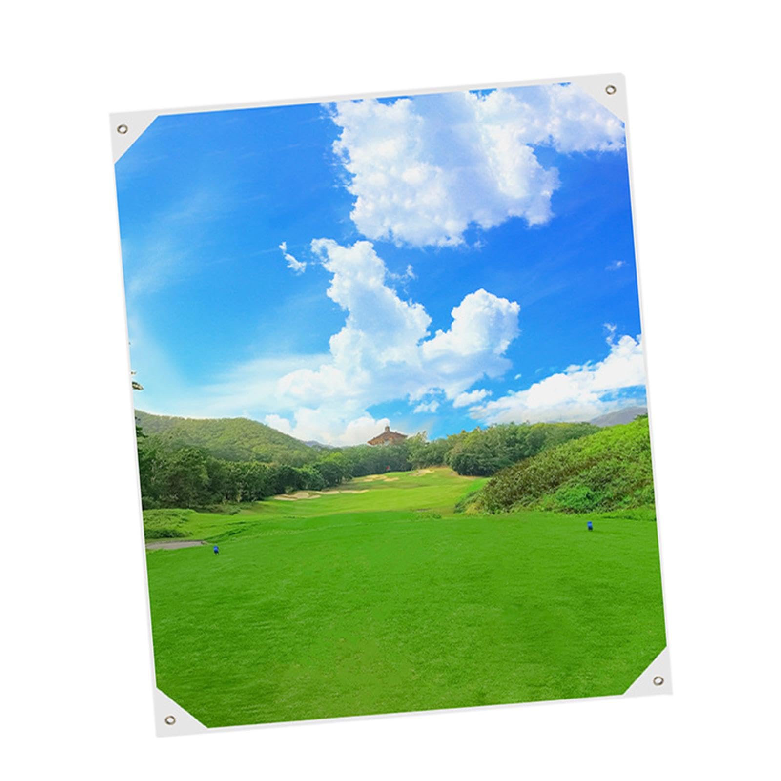 DYNWAVE Golf Target Cloth Golf Practice Net Target Cloth Replacement Swing Golf for Court Hitting Practice Golfing Yard