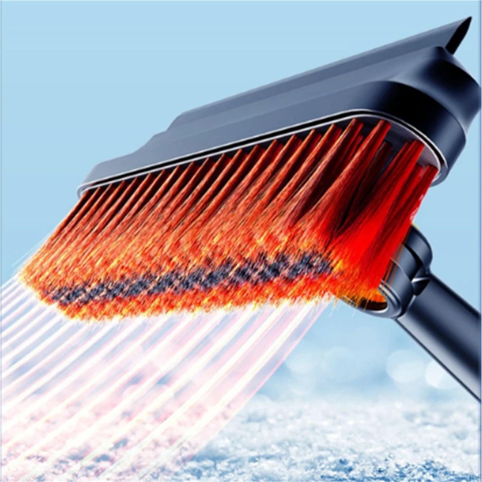 Generisch Einziehbarer EIS-Autoschaber und Schneebesen, ausziehbare Winter-Schneeschaufel mit Eiskratzer, automatisches Reinigungswerkzeug-Set(Color2)