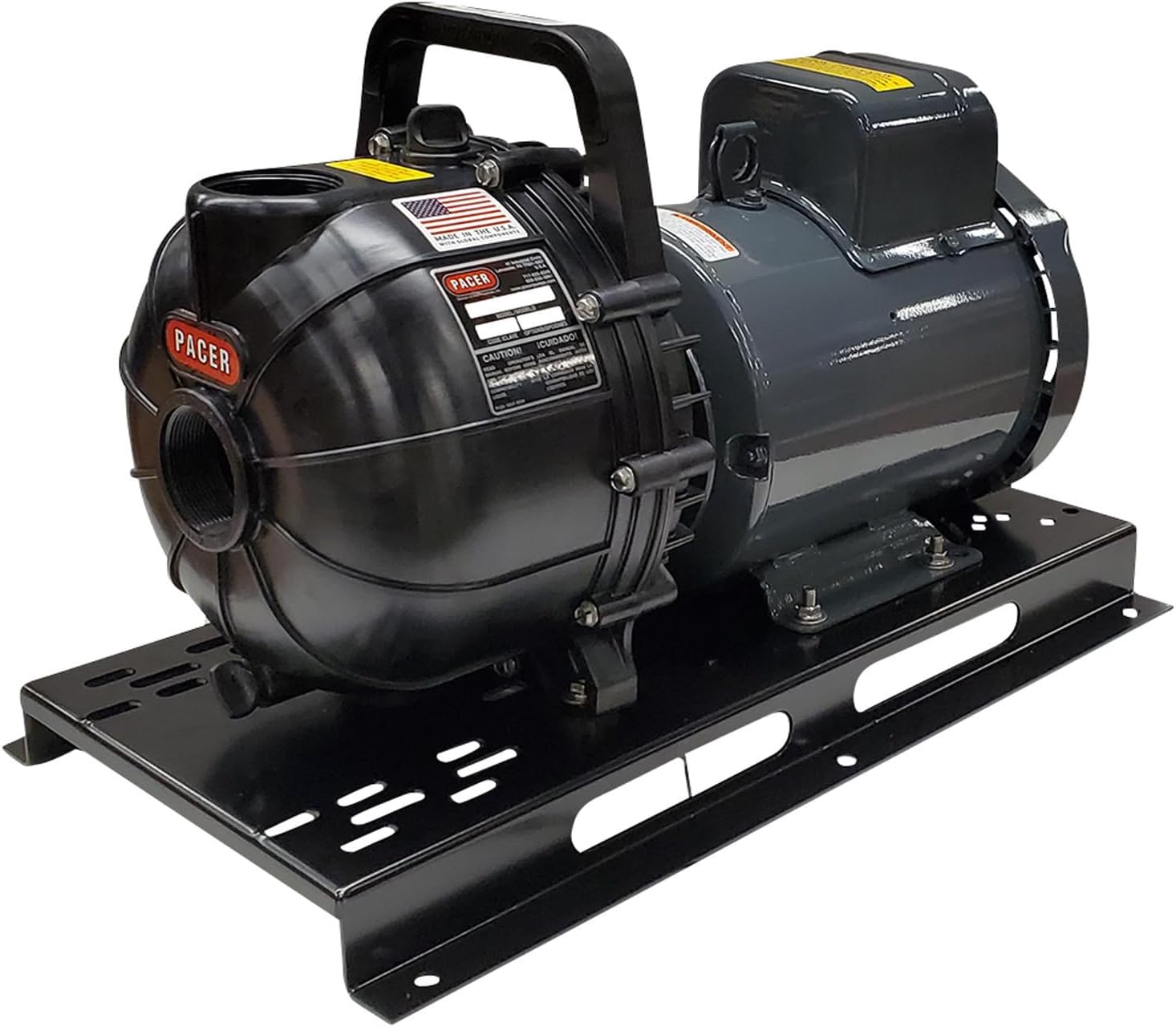 Pacer Pumps Electric Drive Centrifugal Pump- 10,800 GPH 2in Ports 3 HP 3-Phase