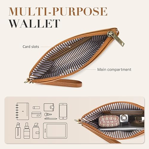 Miniatura 5 de ECOSUSI Bolsa de mano para laptop de 15.6 pulgadas, maletín de hombro de trabajo, mensajero para computadora con bolso de mano de embrague y juego