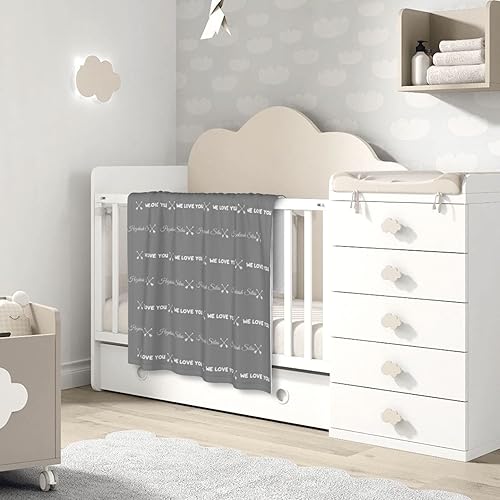 Miniatura 100 de Mantas de bebé personalizadas para niños y niñas, regalos personalizados para bebés, mantas de bebé personalizadas para niñas y niños, artículos