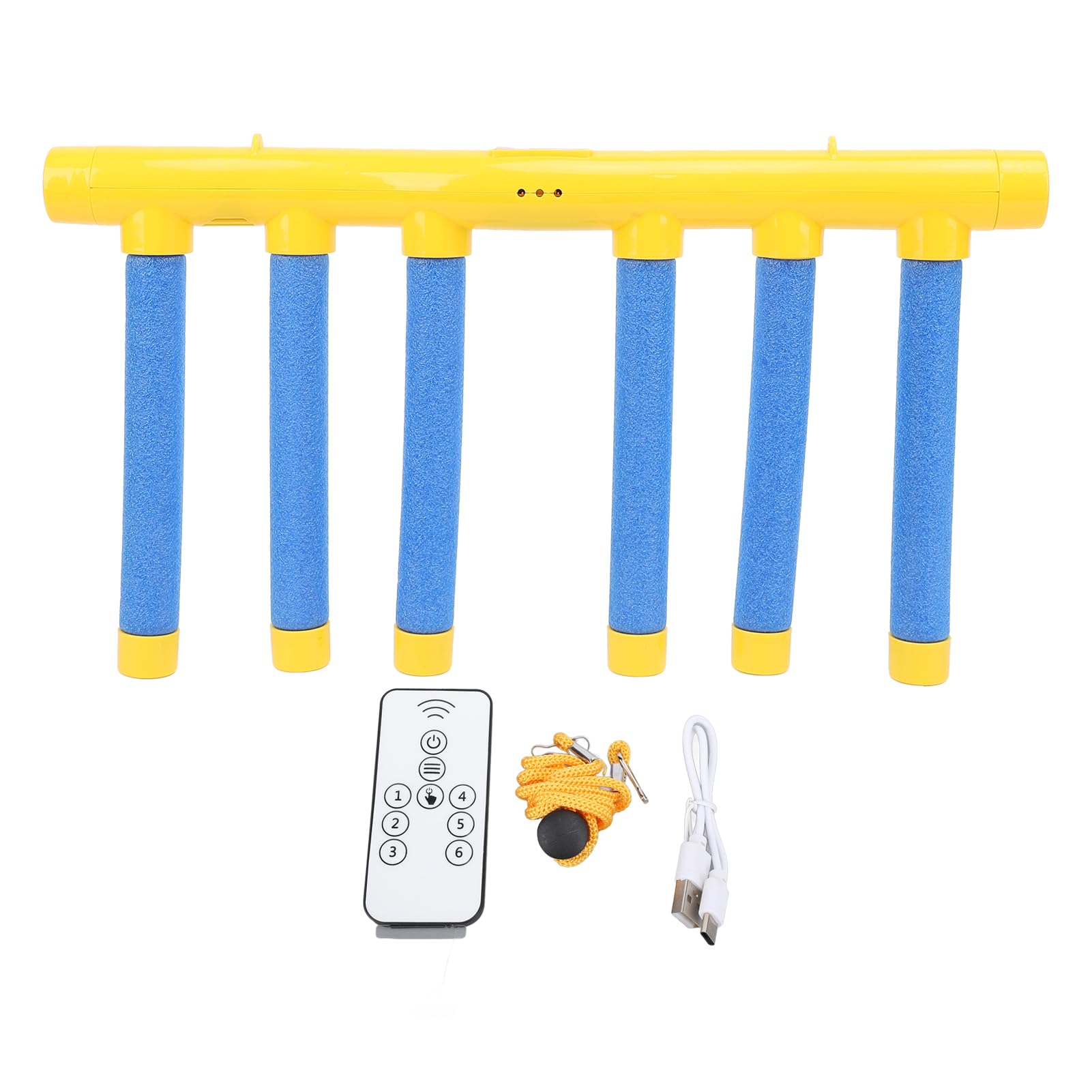 Juego de Captura de Palos Que Caen con Control Remoto, Juguete de Entrenamiento de Coordinación Ojo-Mano Ajustable de 3 Velocidades con Alarma de Pitido para Niños Adultos en