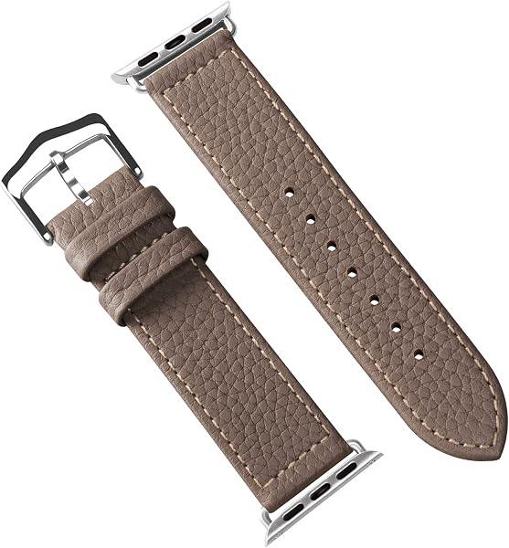 COGURE コグレ Apple Watch バンド 本革 コンパチブル アップルウォッチバンド 交換ベルト レディース 男女兼用 サイズ1:【38mm 40mm 41mm 42mm(Series 10)】サイズ2:【42mm(Series 1/2/3) 44mm 45mm 46mm 49mm】Series 10 9 8 7 SE 6 5 4 3 2 1 全機種対応 ギフトボックス COP01 - 1
