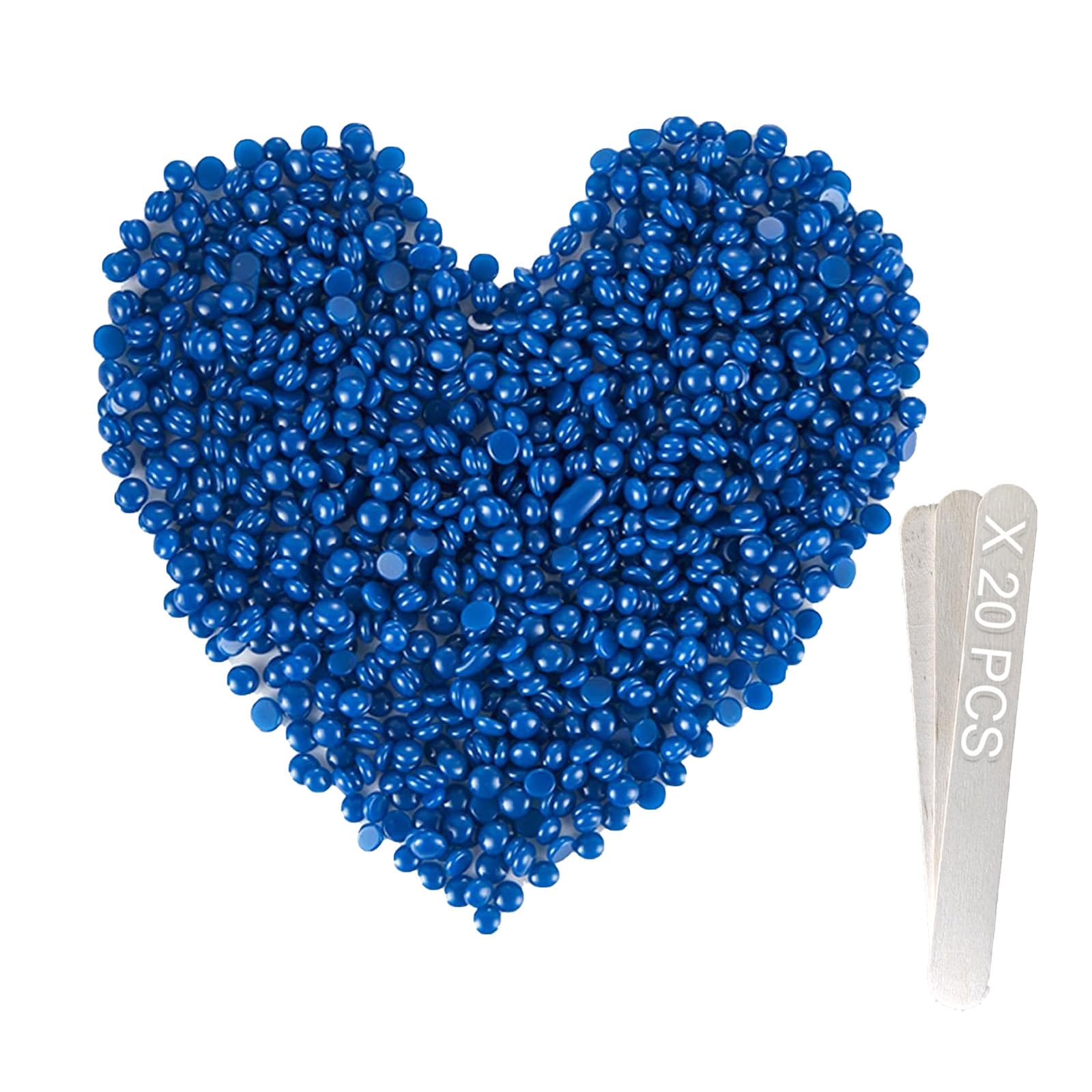 - PURPLESKY Waxing Beads for Hair Removal - 2.5LB Coarse Hard Wax with Sea Salt Scent, Sticks for Bikini, Facial, Leg, Back and Chest